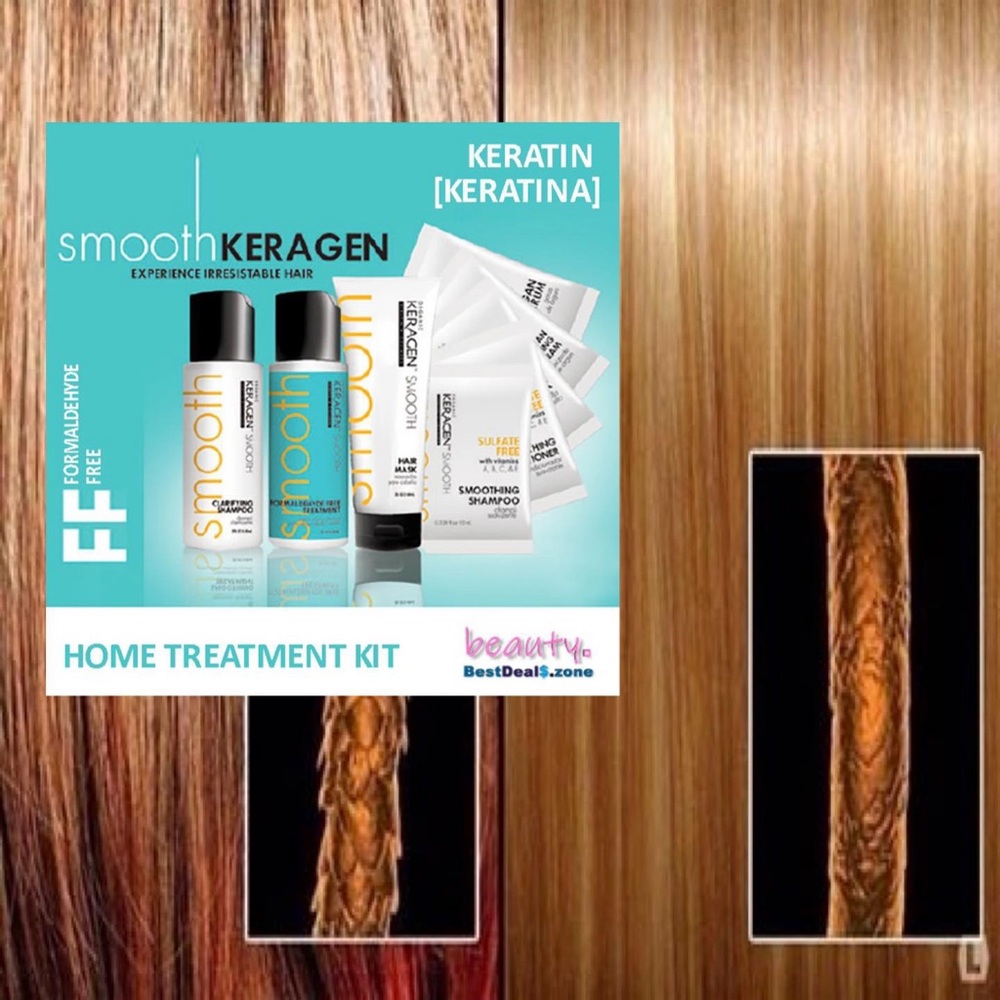 Keratin Formaldehyde-Free Smoothing Treatment Kit